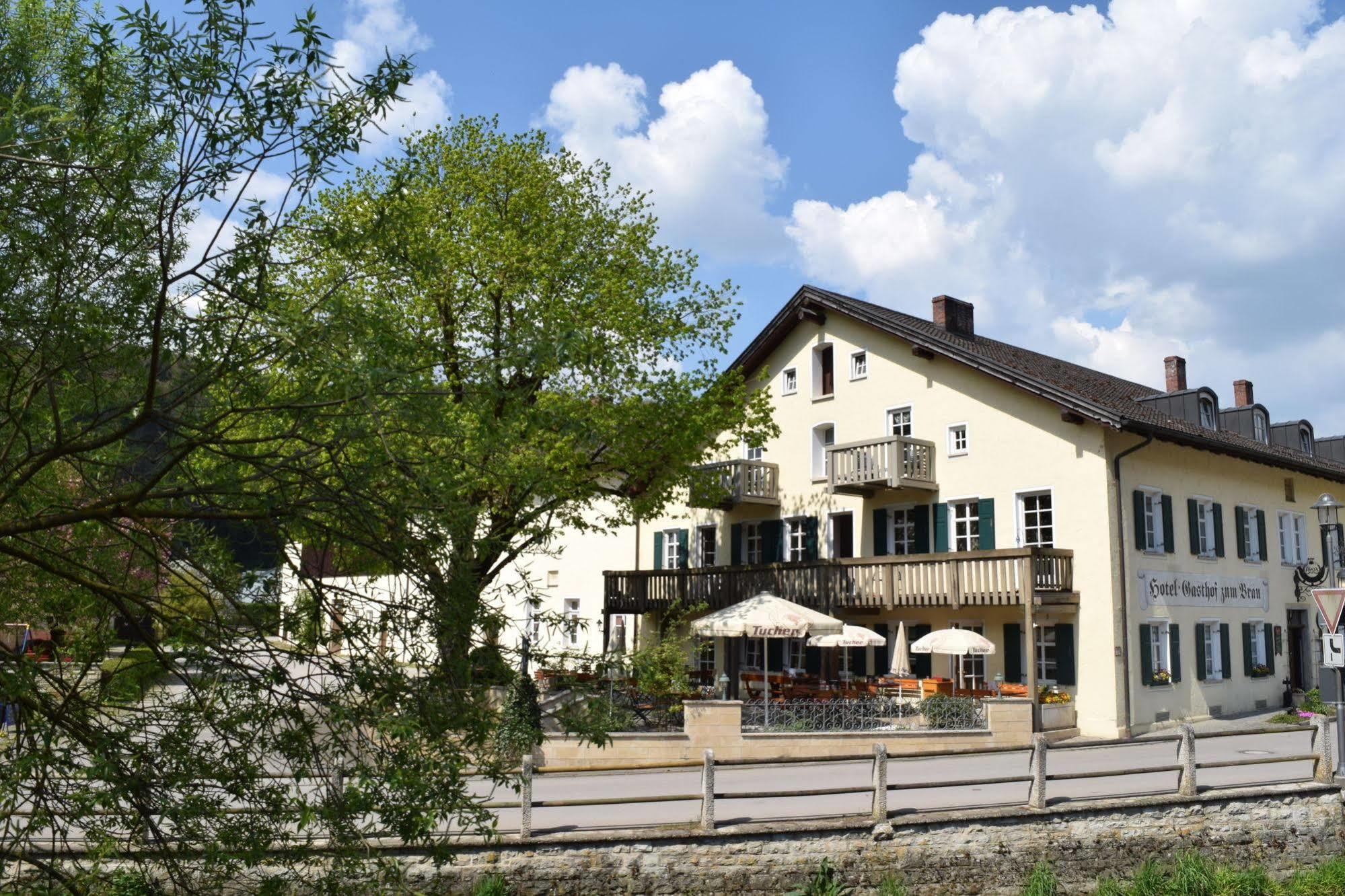 Hotel Zum Braeu キンディング エクステリア 写真
